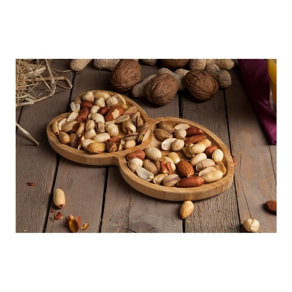 Półmisek bambusowy do serwowania w kształcie serca Bambum Amor-image-3