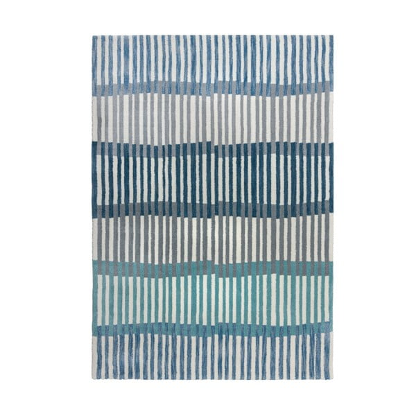 Niebieski dywan Flair Rugs Linear Stripe, 120x170 cm
