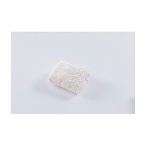 Różowy ręcznik bawełniany Bella Maison Drope, 30x50 cm