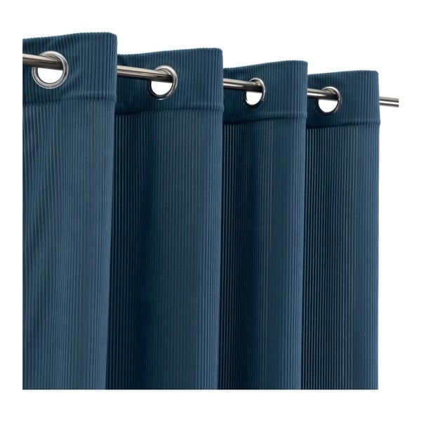 Niebieska zasłona sztruksowa 140x260 cm Merely – Casa Selección-image-2