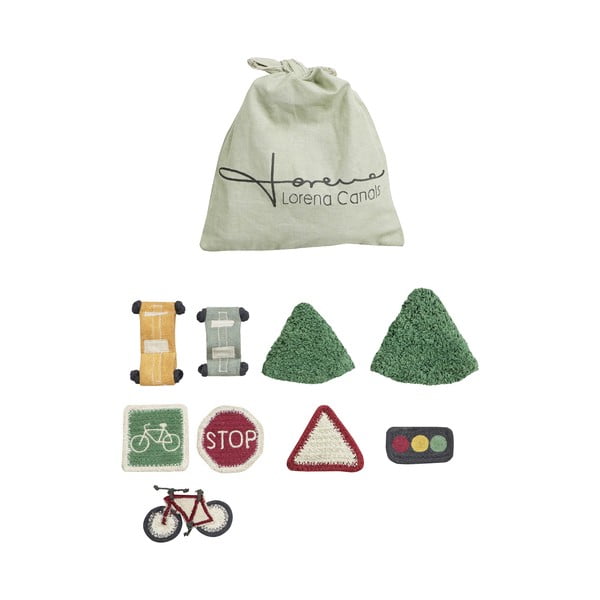 Szary bawełniany dziecięcy dywan do zabawy 120x170 cm Eco-City – Lorena Canals-image-4