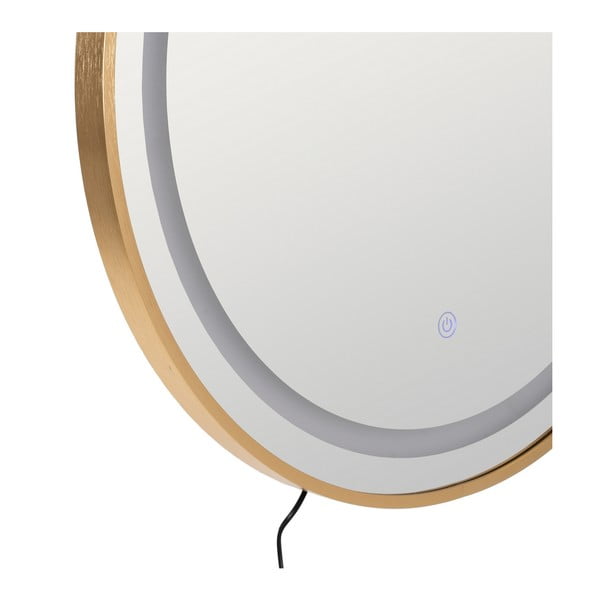 Lustro ścienne z oświetleniem 60x60 cm – Ixia-image-2