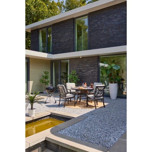 Aluminiowy okrągły stół ogrodowy ø 120 cm Rosario – Hartman-image-1