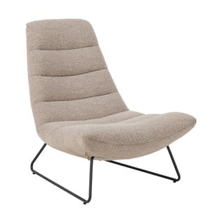 Beżowy fotel relaksacyjny Milford – Actona