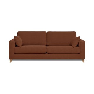 Ciemnopomarańczowa sofa 234 cm Faria – Scandic