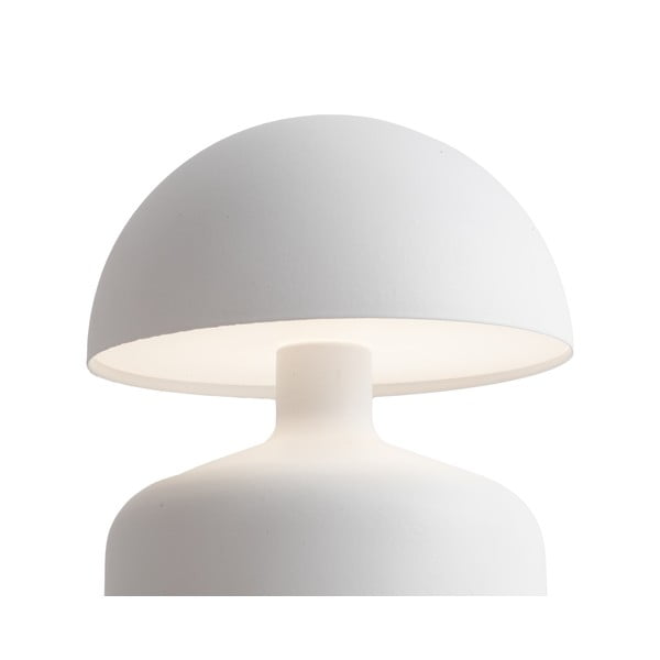 Biała lampa stołowa LED (wys. 15 cm) Impetu – Leitmotiv-image-4