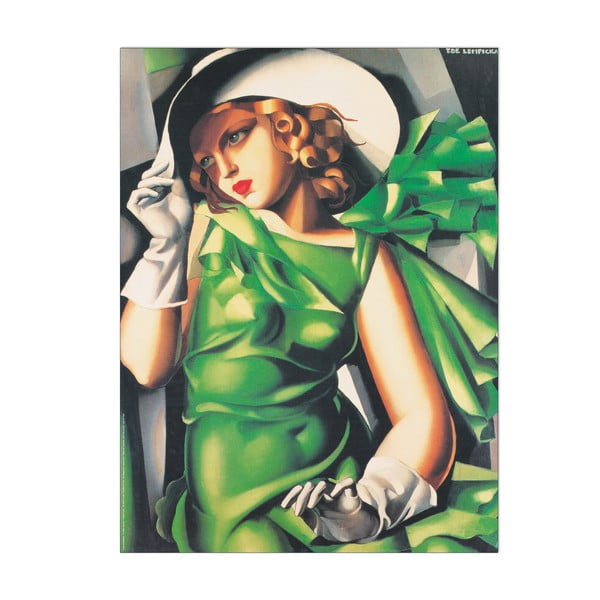 Tamara de Lempicka "Kobieta w zieleni'