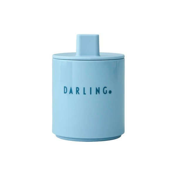 Jasnoniebieski kubek dla dzieci Design Letters Mini Darling-image-1