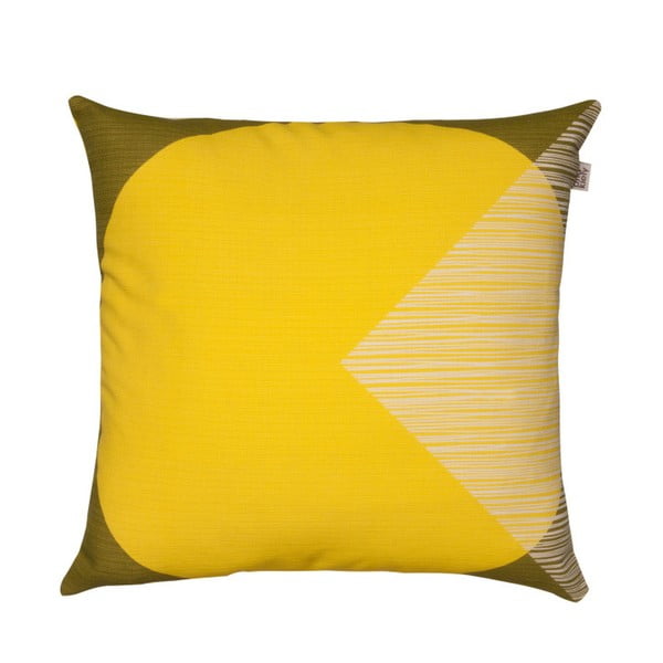 Żółta poduszka Orla Kiely OK Cushion, 45x45 cm