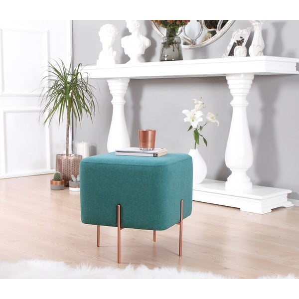 Niebieski puf Copper – Artie-image-1