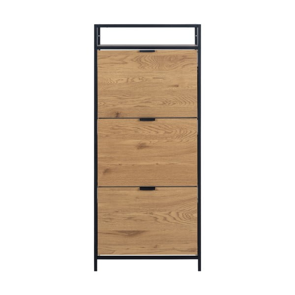 Uchylna szafka na buty w dekorze dębu Seaford – Actona-image-2