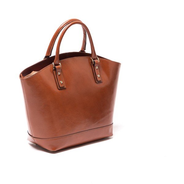 Torebka skórzana Isabella Rhea 3016 Cognac-image-2