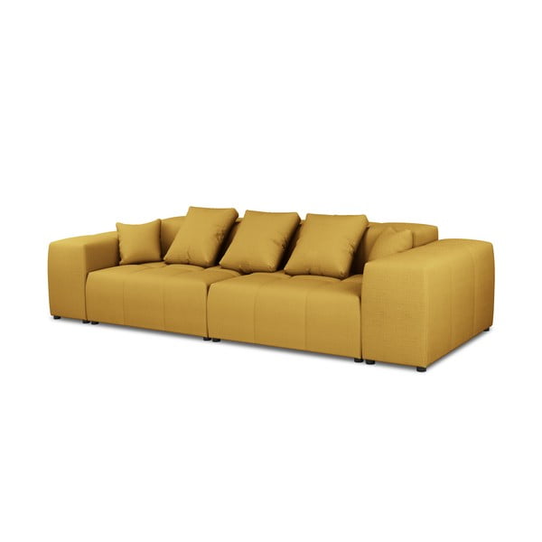 Żółta sofa 320 cm Rome – Cosmopolitan Design-image-2