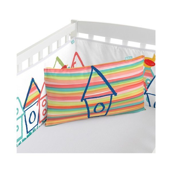 Ochraniacz do łóżeczka Moshi Moshi Birdhouse, 210x40 cm-image-1