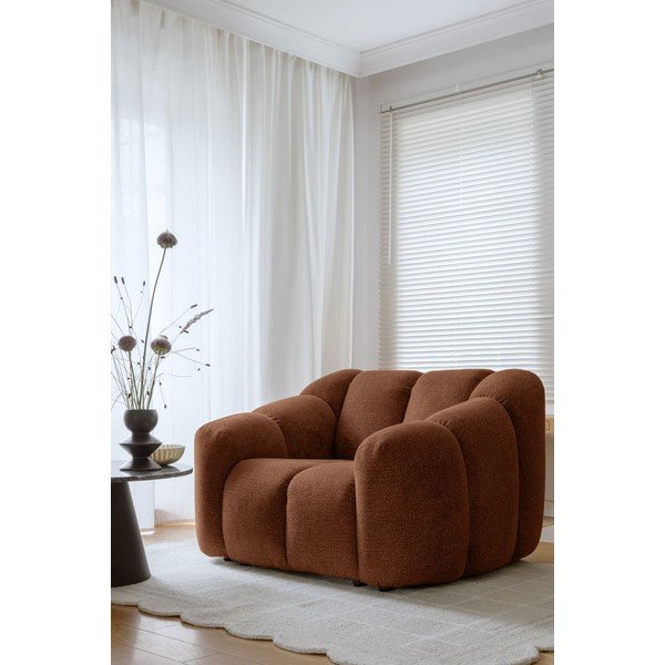 Fotel w kolorze terakoty Shell – Miuform-image-2