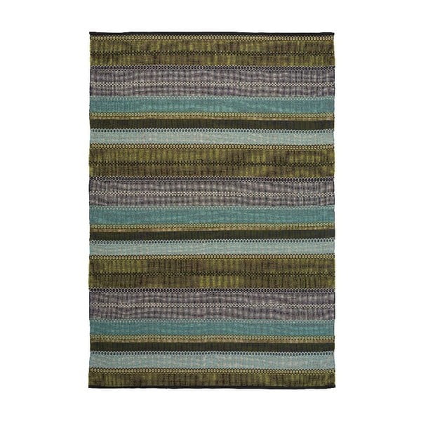 Bawełniany dywan Ida Green, 170x240 cm