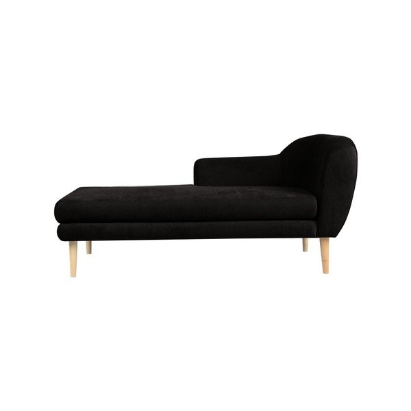 Czarna szezlong Mazzini Sofas Sardaigne-image-3