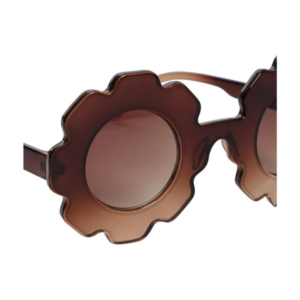 Damskie brązowe okulary przeciwsłoneczne Sunnylife Daisy-image-4