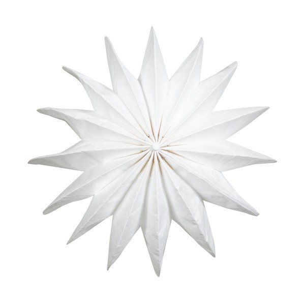 Biała lampa sufitowa z papierowym kloszem ø 40 cm Dalia – WOOOD