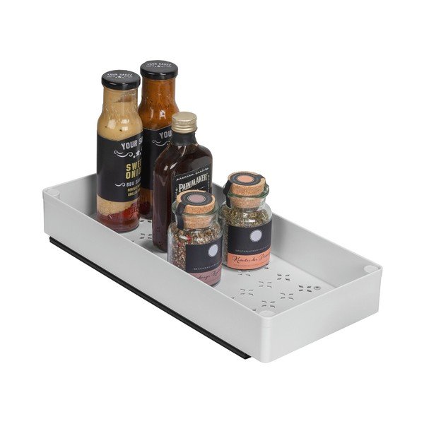 Biała regulowana plastikowa dodatkowa półka 17x38,5 cm Simon – Wenko