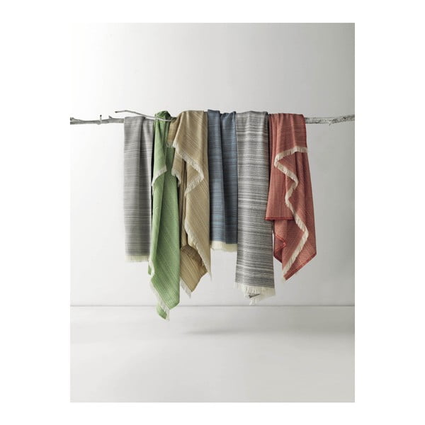 Ciemnoszary pled Euromant Toscana, 140x180 cm-image-1