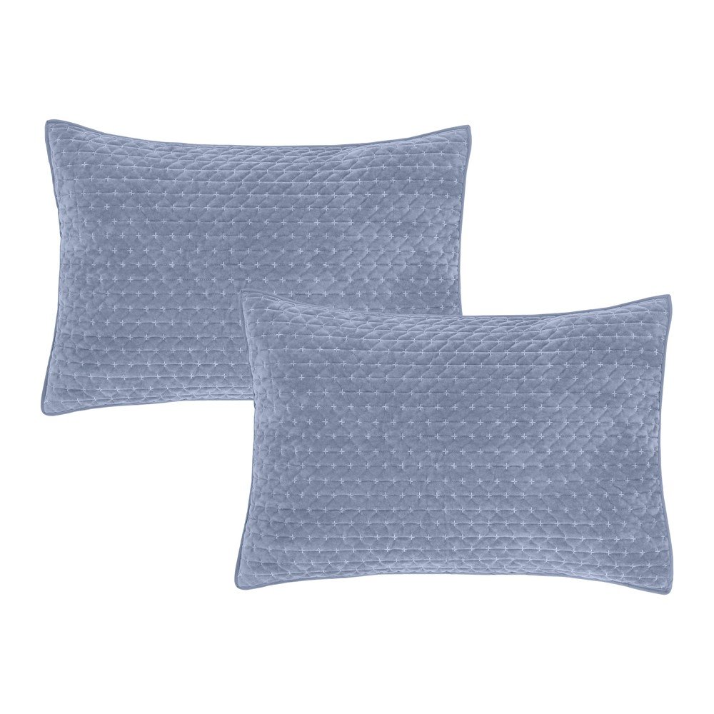 Poduszki dekoracyjne zestaw 2 szt. 50x75 cm Attica Velvet Embroidered – Bianca