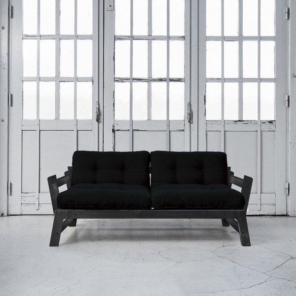 Sofa rozkładana Karup Step Black-image-1
