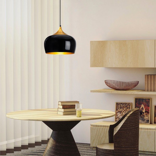 Czarna lampa wisząca Opviq lights Berceste Elegant-image-4