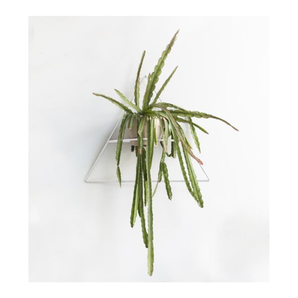 Biały uchwyt na doniczkę Really Nice Things Really Nice Things Triangle