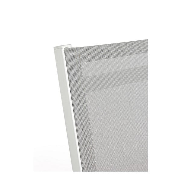 Białe metalowe krzesło ogrodowe Elin   – Bizzotto-image-4