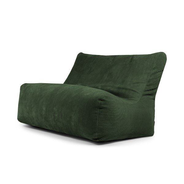 Zielony sztruksowy worek do siedzenia Sofa Seat Lounge – SLOWDOWN