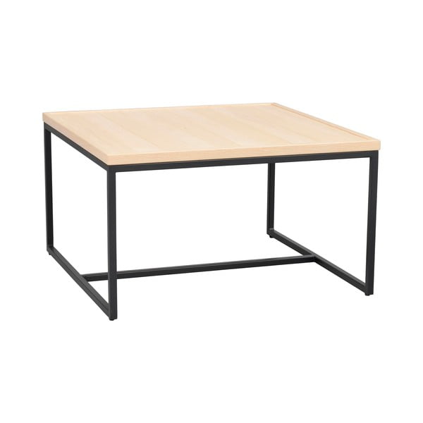 Stolik z blatem z drewna dębowego ø 70 cm Deerfield – Rowico-image-2