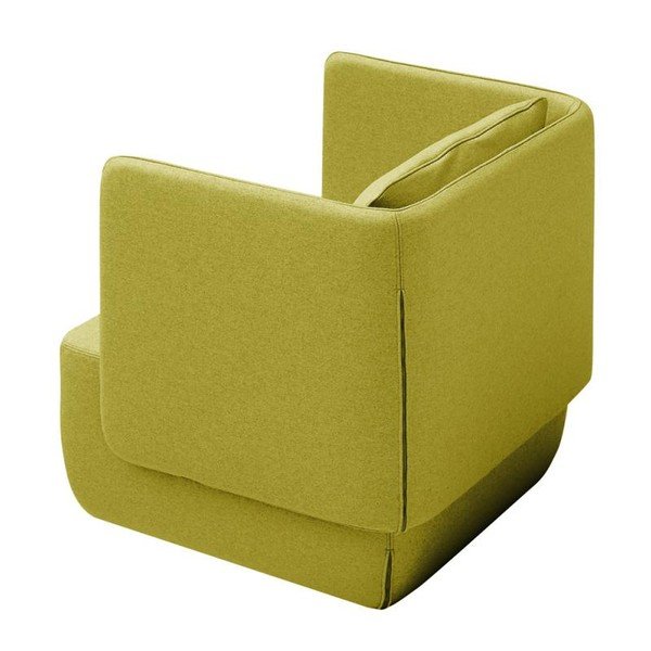 Żółty fotel Softline Opera Low-image-3