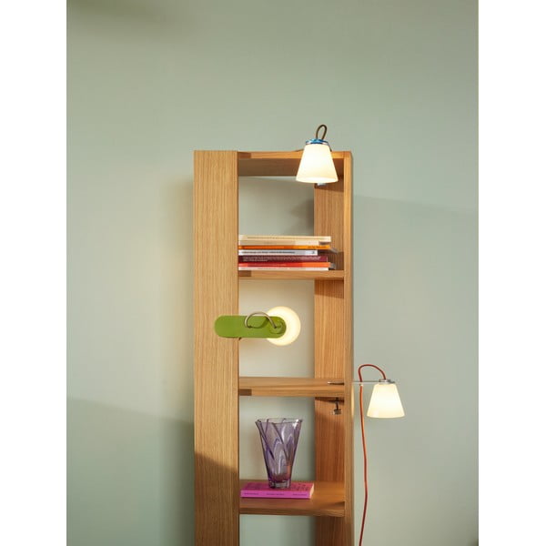 Szara lampa stołowa ze szklanym kloszem (wysokość 23 cm) Lure – Hübsch-image-4