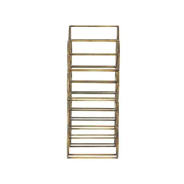 Metalowy regał na wino w kolorze brązu na 12 butelek Salbris – Light & Living-image-3