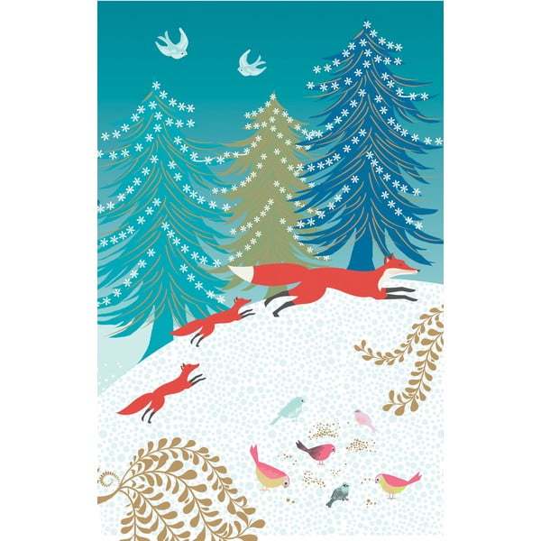 Kartki zestaw 8 szt. ze świątecznym motywem Christmas  – Roger la Borde