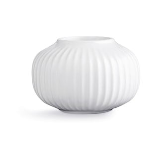 Biały porcelanowy świecznik na tealighty Kähler Design Hammershoi, ⌀ 10 cm
