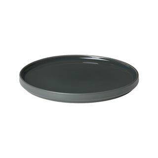 Czarny ceramiczny talerz deserowy Blomus Pilar