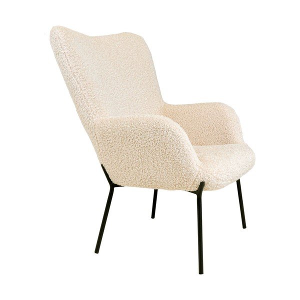 Kremowy fotel z imitacji futra Glasgow – Bonami Essentials-image-3