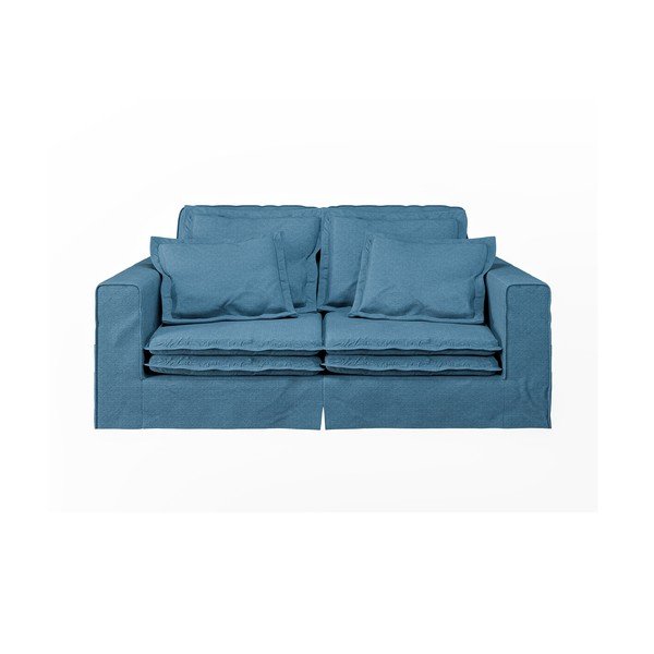 Niebieska sofa 196 cm Nora – Ropez