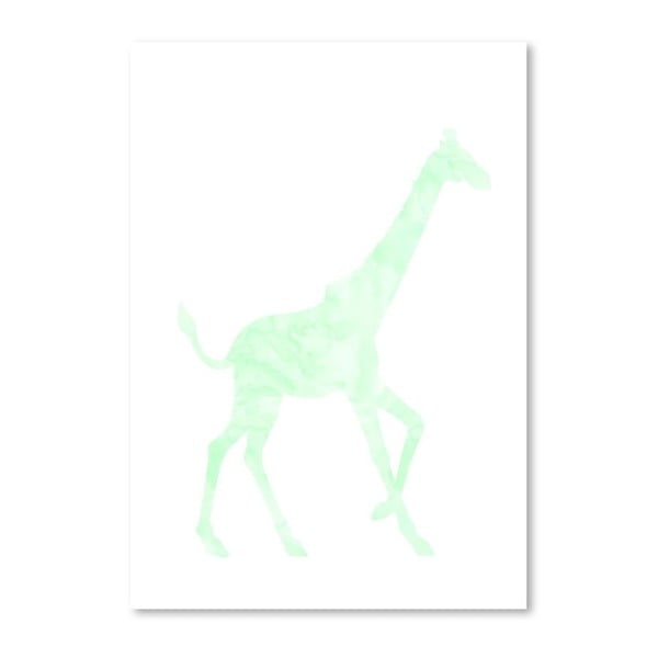 Plakat Americanflat Giraffe, 30x42 cm