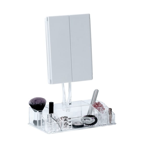 Lustro z oświetleniem/powiększające (3x) kosmetyczne 34,5x39 cm Fanano – Wenko-image-3