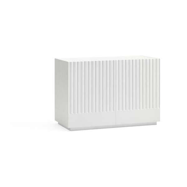 Biała niska komoda 100x70 cm Doric – Teulat-image-2