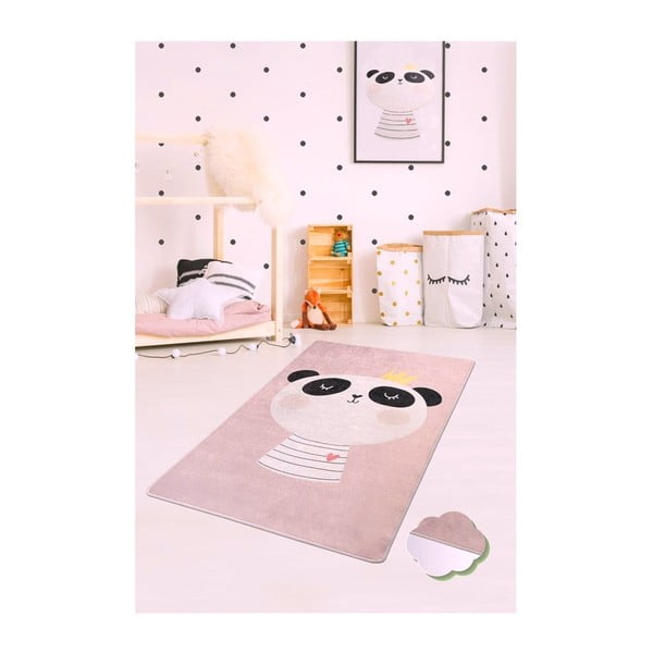 Dywan dla dzieci King Panda, 100x160 cm-image-1