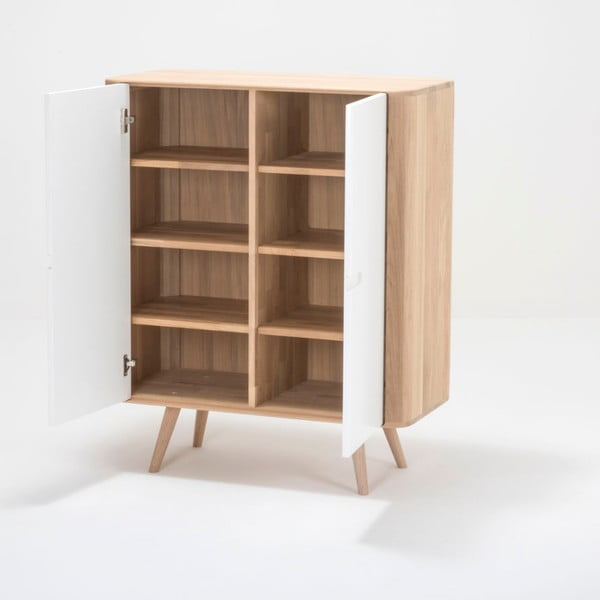 Szafka z drewna dębowego Gazzda Ena, 90x110 cm-image-1