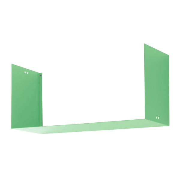 Zielona metalowa półka ścienna Mi piace molto Geometric XL
