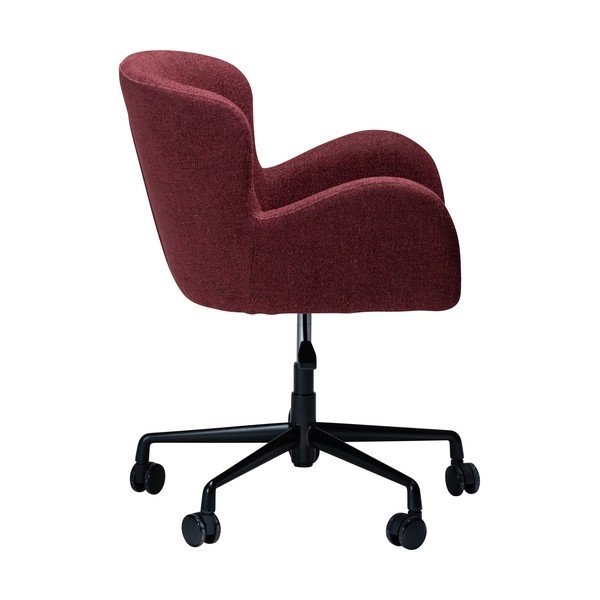 Bordowe krzesło biurowe Glam – DAN-FORM Denmark-image-2