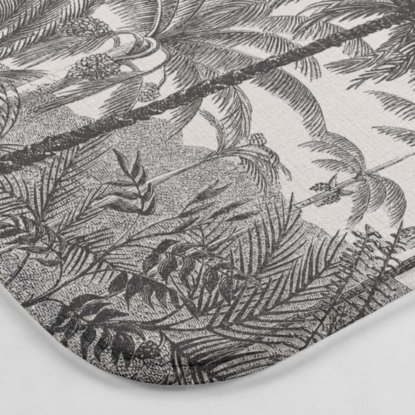 Czarno-beżowy dywanik łazienkowy do WC 45x45 cm Cocoty – douceur d'intérieur-image-3