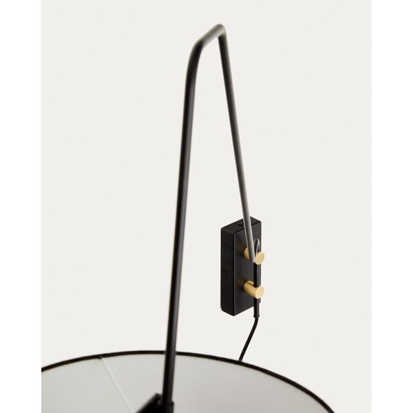 Czarny kinkiet ø 25 cm Jex – Kave Home-image-4