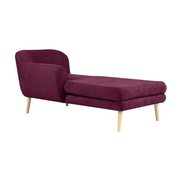 Fioletowy szezlong Mazzini Sofas Sardaigne-image-1